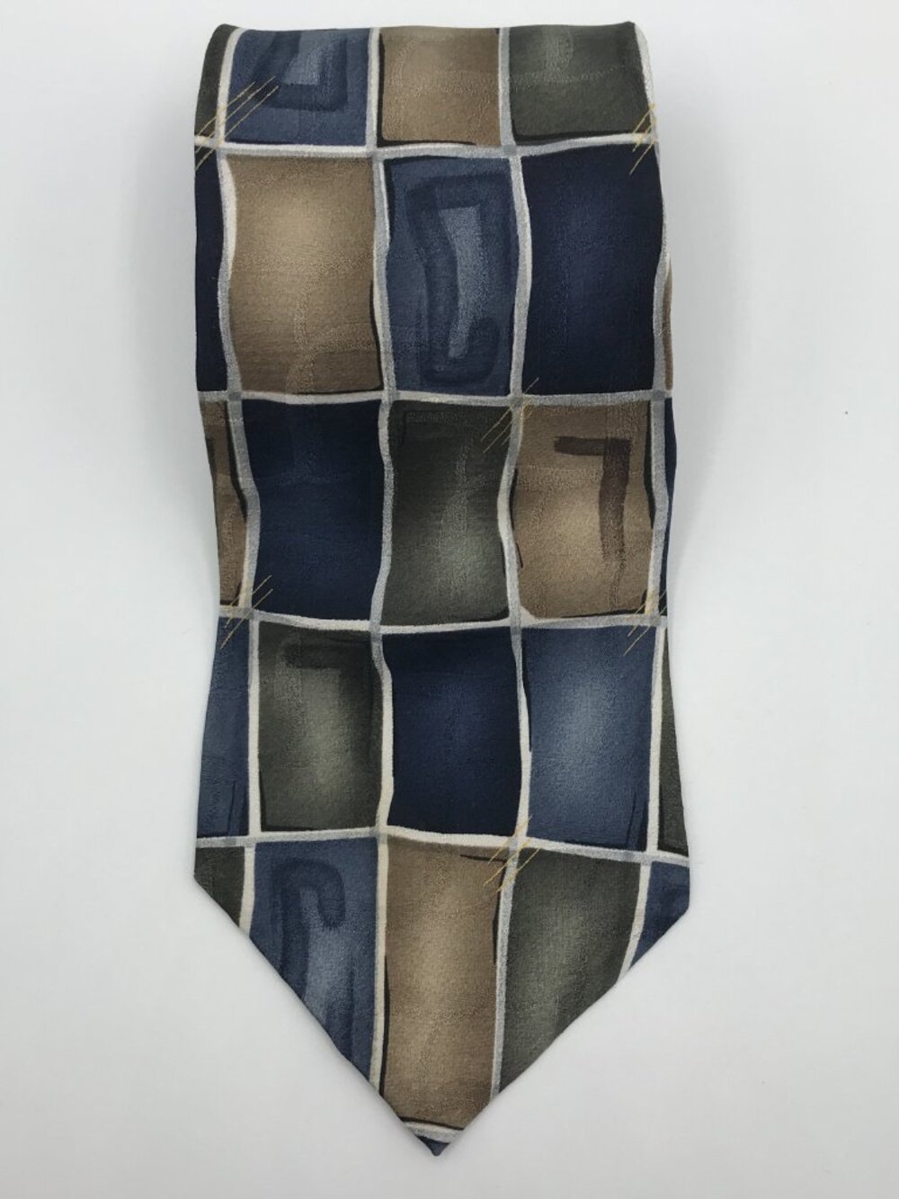 Arrow Men's 100% Silk Multicolor 4" X 59" Tie Made In U.S.A.